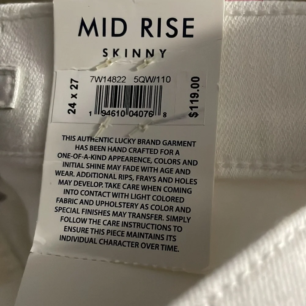 Mid Rise Skinny jeans by Lucky Brand - Picture 4 of 4